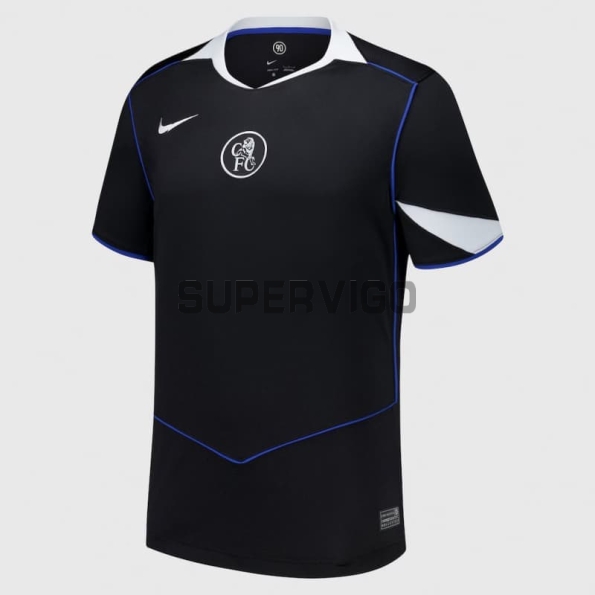 Camiseta Chelsea Tercera Equipación 2025/2026 Negro
