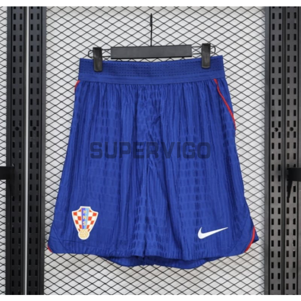 Pantalón Corto Croacia Segunda Equipación Mundial 2026 Azul (EDICIÓN JUGADOR)