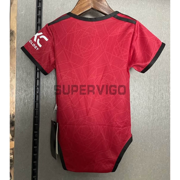 Camiseta Manchester United Primera Equipación 2023/2024 Baby