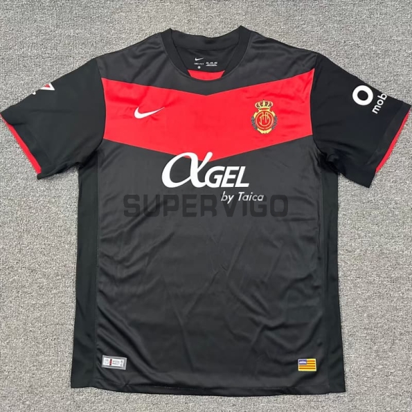 Camiseta RCD Mallorca Tercera Equipación 2025/2026 Negro con Parche La Liga