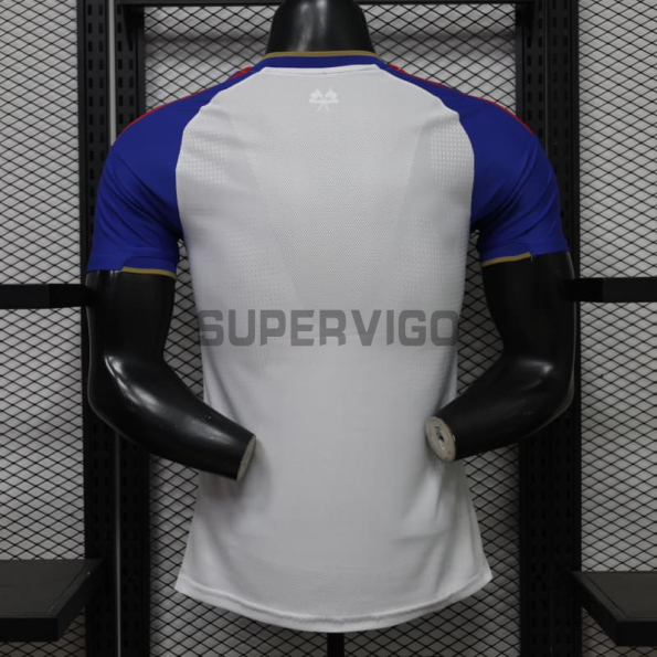 Camiseta Olympique De Lyon Primera Equipación 2026/2027 Blanco/Azul (EDICIÓN JUGADOR)