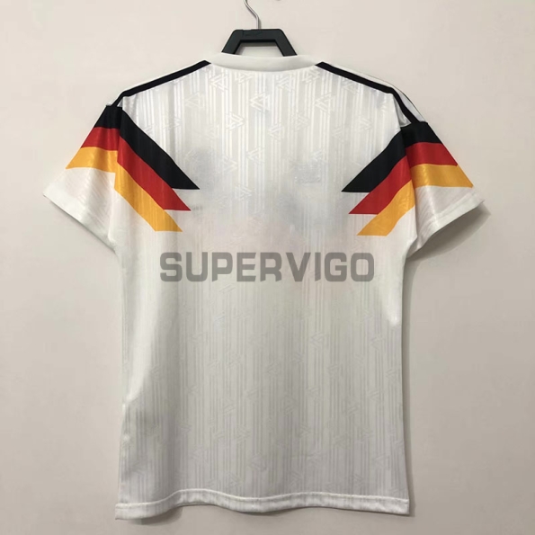 Camiseta Alemania Priemra Equipación Retro 1990