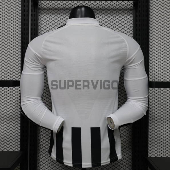 Camiseta Juventus Primera Equipación 2026/2027 ML Negro/Blanco (EDICIÓN JUGADOR)