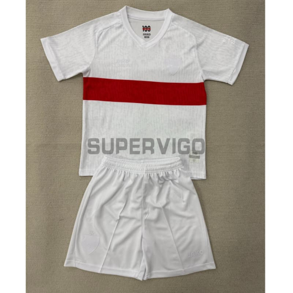 Camiseta VfB Stuttgart 2025/2026 Blanco Edición Aniversario