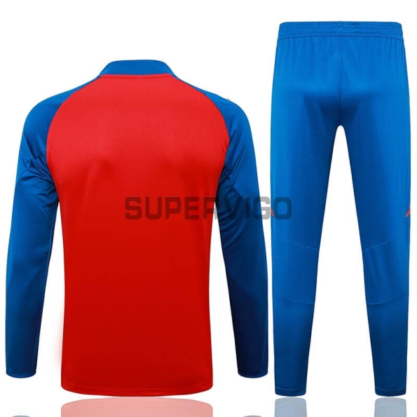 Sudadera de Entrenamiento España 2024 Rojo/Azul