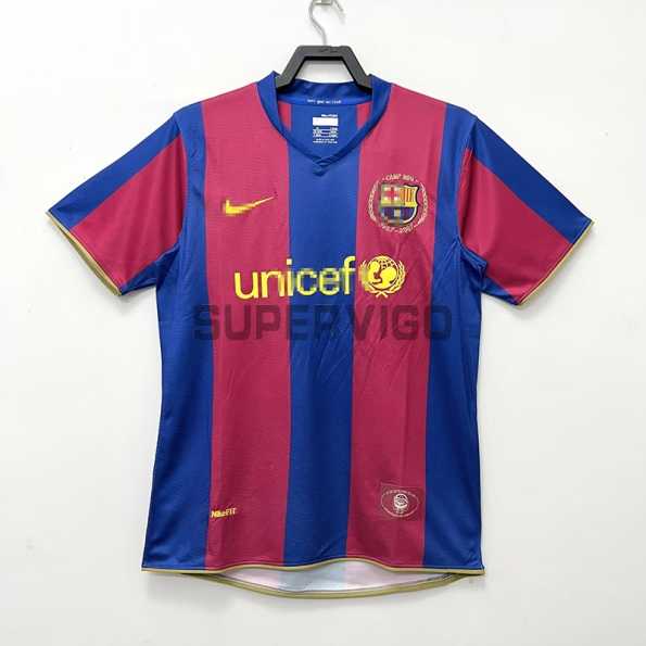 Camiseta Barcelona Primera Equipación Retro 07/08