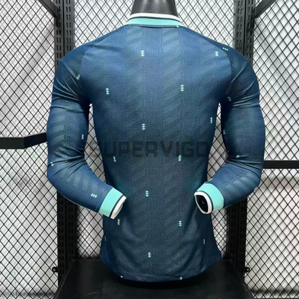 Camiseta Alemania Segunda Equipación Mundial 2026 ML Azul (EDICIÓN JUGADOR)