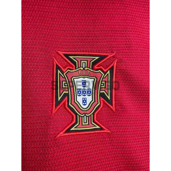 Camiseta Portugal Primera Equipación Retro 2012 Rojo