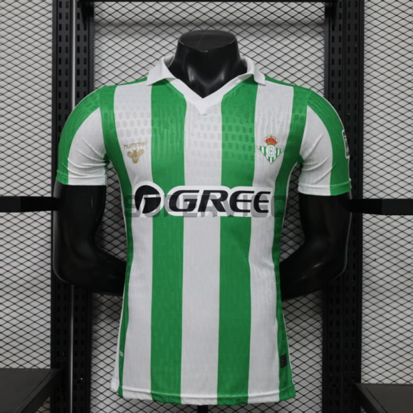 Camiseta Real Betis 2026/2027 Verde/Blanco Versión Retro (EDICIÓN JUGADOR)
