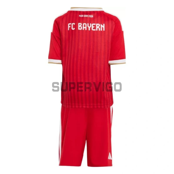 Camiseta Bayern Múnich Primera Equipación 2026/2027 Rojo Niño Kit