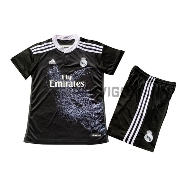 Camiseta Real Madrid Tercera Equipación Retro 14/15 Niño Kit