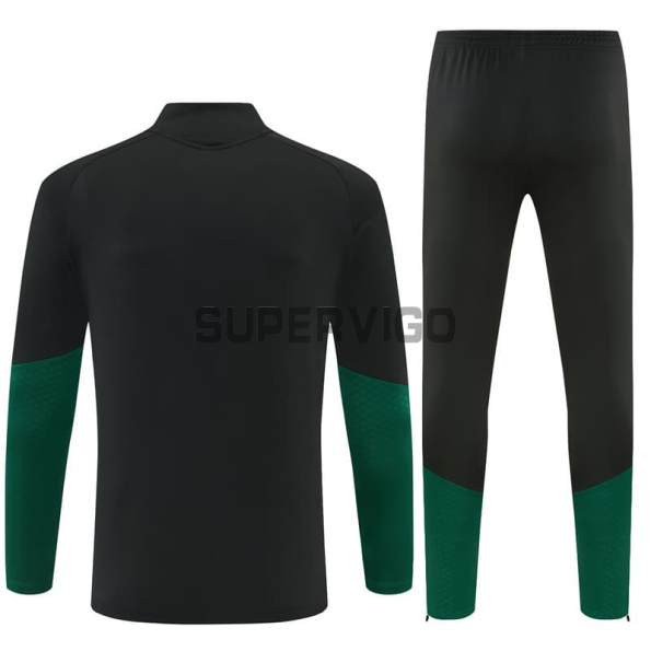 Sudadera de Entrenamiento México 2026 Niño Kit Negro/Verde