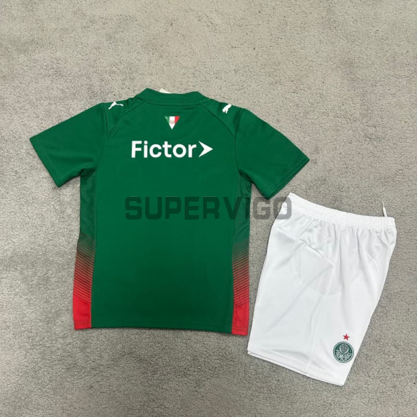 Camiseta Palmeiras Primera Equipación 2026/2027 Verde Niño Kit