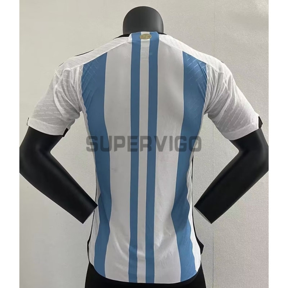 Camiseta Argentina Primera Equipación 2022 Mundial (EDICIÓN JUGADOR)