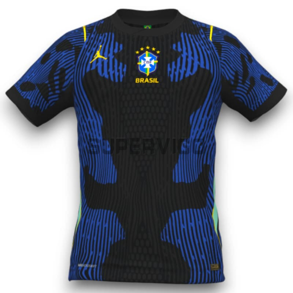 Camiseta Brasil Segunda Equipación Mundial 2026 Azul