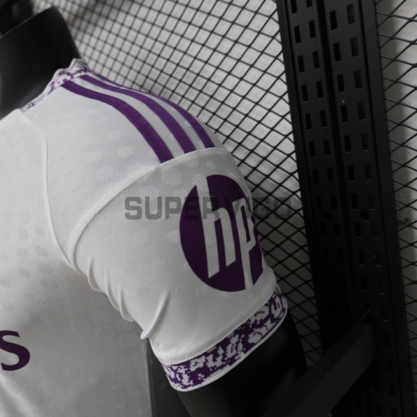 Camiseta Real Madrid 2026/2027 Edición Especial Blanco/Morado (EDICIÓN JUGADOR)