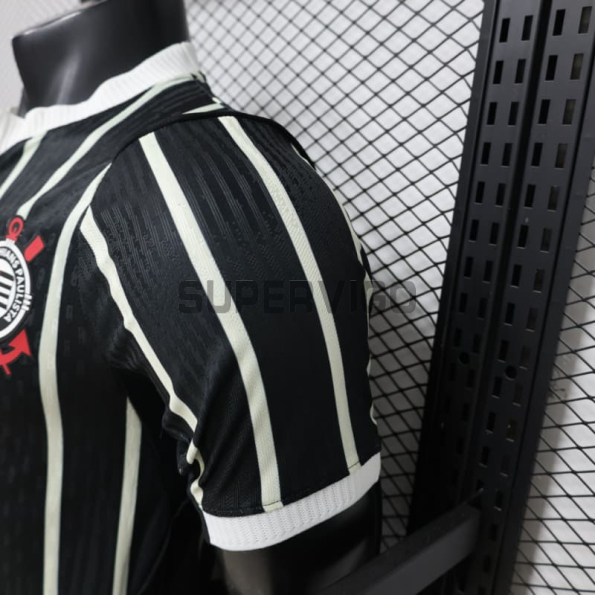 Camiseta Corinthians Segunda Equipación 2026/2027 Negro (EDICIÓN JUGADOR)