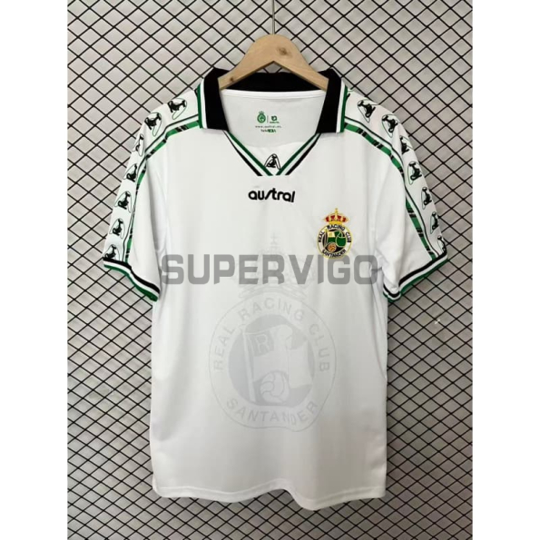 Camiseta Racing de Santander 2026/2027 Blanco Versión Retro