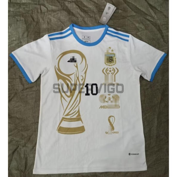 Camiseta Argentina Especial Edición 2022 Blanco