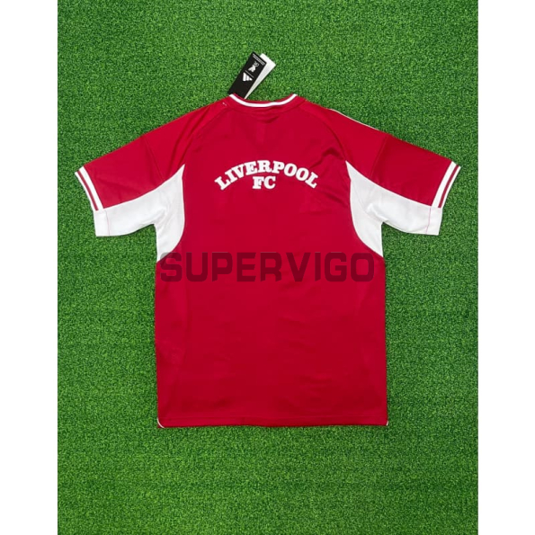 Camiseta Liverpool 2025/26 Baseball Shirt Rojo