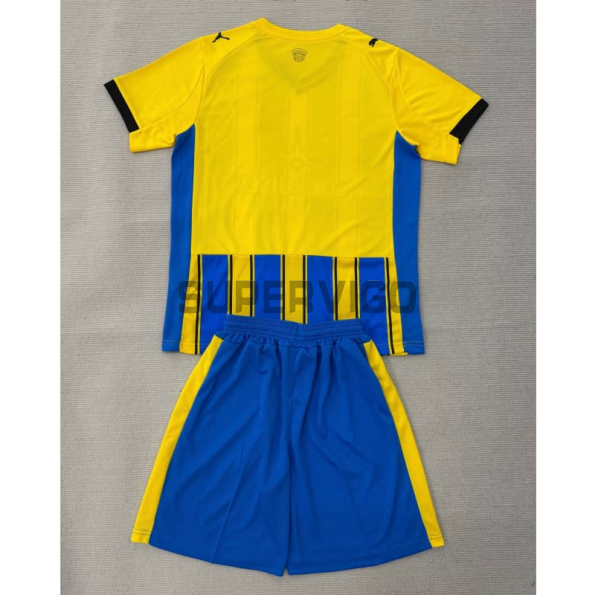 Camiseta Southampton Segunda Equipación 2025/2026 Amarillo/Azul Niño Kit