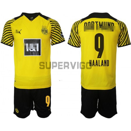 Camiseta Haaland 9 Borussia Dortmund Primera Equipación 2021/2022 Niño Kit