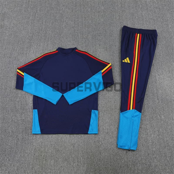 Sudadera de Entrenamiento España 2026 Kit Azul Oscuro