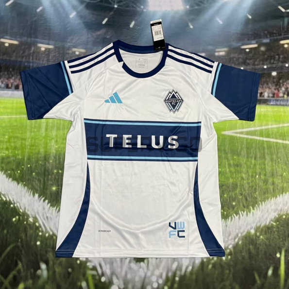 Camiseta Vancouver Whitecaps Primera Equipación 2025/2026 Blanco