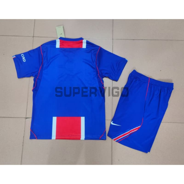 Camiseta PSG Primera Equipación 2026/2027 Azul/Rojo Niño Kit