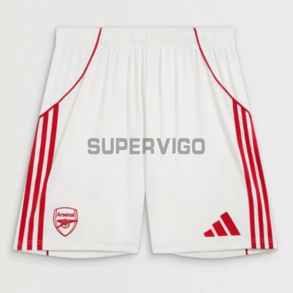 Camiseta Arsenal Primera Equipación 2025/2026 Rojo/Blanco