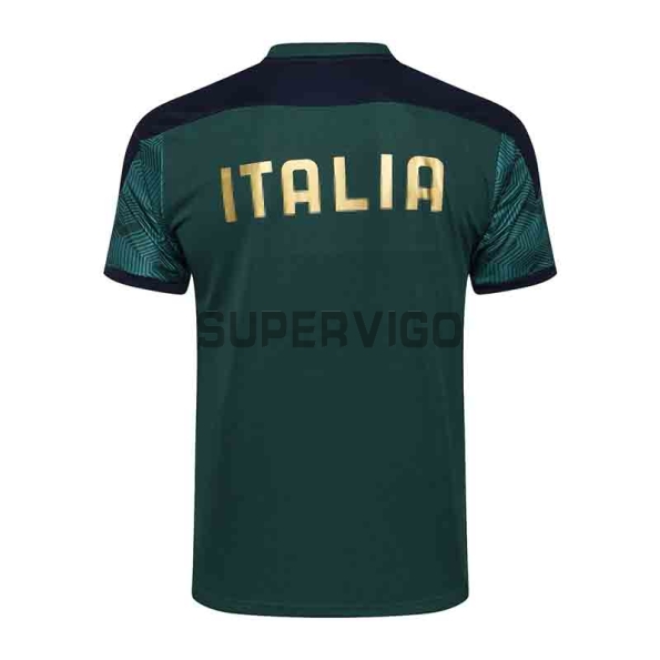 Maillot d'Entraînement Italie 2021 2022 Vert Foncé