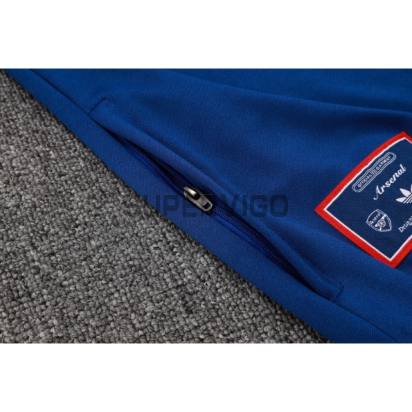 Chaqueta Arsenal 2025/2026 Retro Azul Real