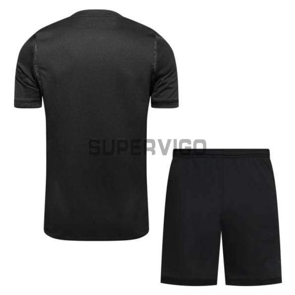 Camiseta Noruega Segunda Equipación Mundial 2026 Negro Niño Kit