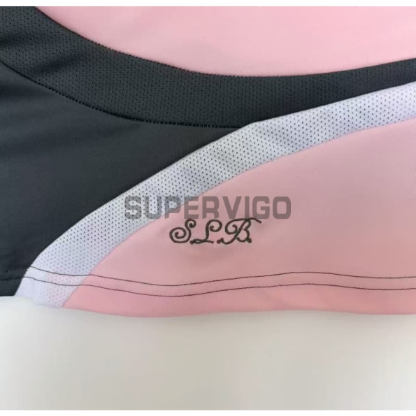 Camiseta Benfica Segunda Equipación Retro 2007/2008 Rosa