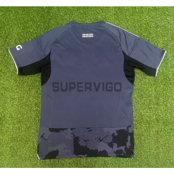 Camiseta Eintracht Fráncfort Tercera Equipación 2025/2026 Negro/Gris