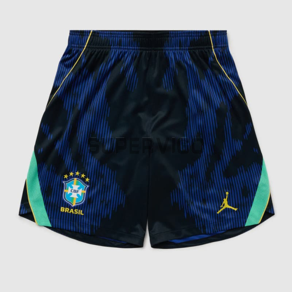 Pantalón Corto Brasil Segunda Equipación Mundial 2026 Azul