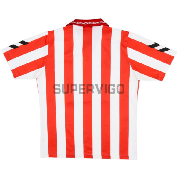 Camiseta Sunderland AFC Primera Equipación Retro 1991/1994 Rojo/Blanco