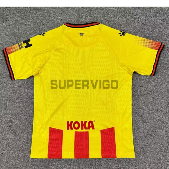 Camiseta Watford Primera Equipación 2025/2026 Amarillo/Rojo