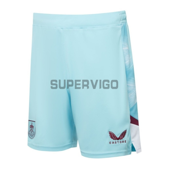 Camiseta Burnley FC Segunda Equipación 2025/2026 Azul Claro