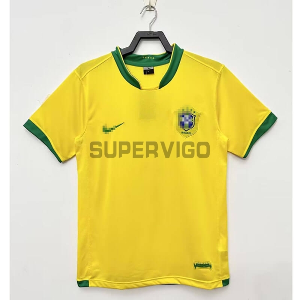 Camiseta Brasil Primera Equipación Retro 2006