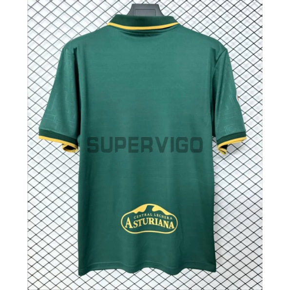 Camiseta Sporting de Gijón Segunda Equipación 2026/2027 Verde con Parche La Liga