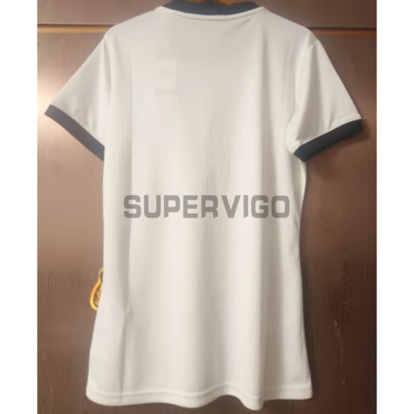 Camiseta Alemania 125 Aniversario Edición 2025 Mujer Blanco