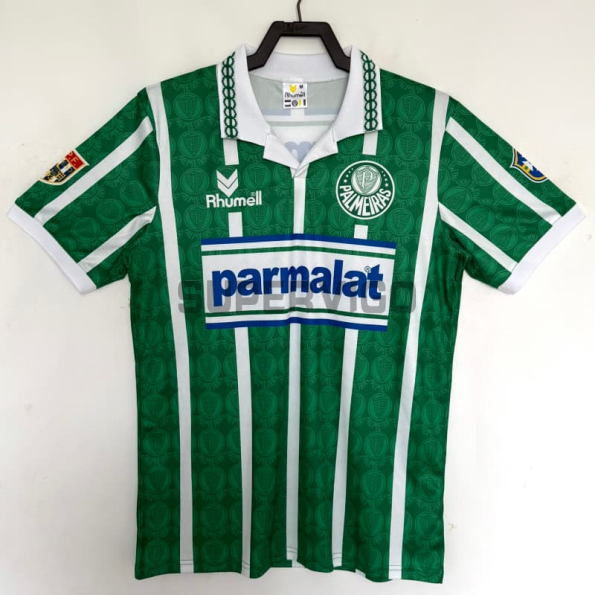Camiseta Palmeiras Primera Equipación Retro 1994 Verde