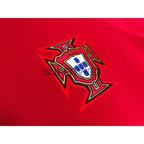 Camiseta Portugal Primera Equipación Retro 2018 Rojo
