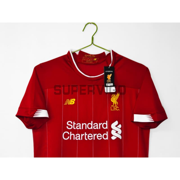 Camiseta Liverpool Primera Equipación Retro 2019/20 Rojo