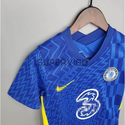 Chelsea Kid's Soccer Jersey Home Kit 2021/2022