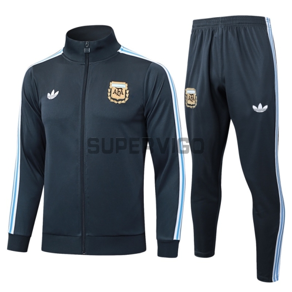 Chandal Argentina 2025/2026 Retro Gris Oscuro