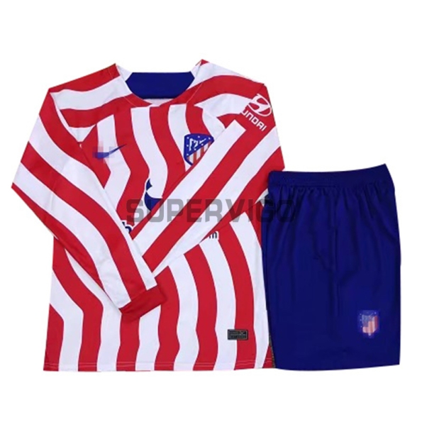 Camiseta Atlético de Madrid Primera Equipación 2022/2023 Kit ML