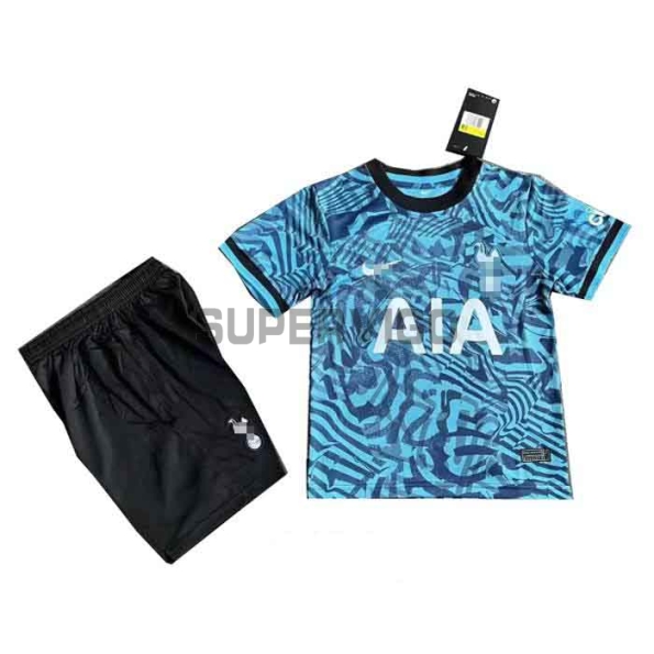 Camiseta Tottenham Hotspur 2022/2023 Azul Niño Kit