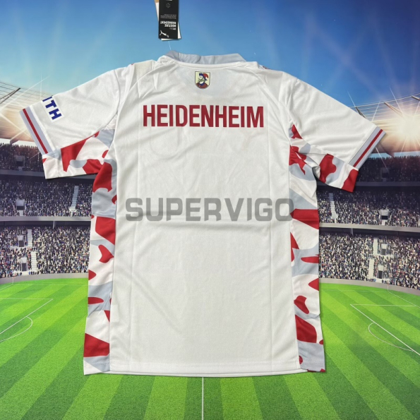 Camiseta FC Heidenheim Tercera Equipación 2025/2026 Blanco